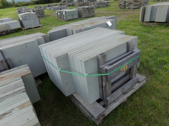 Thermaled Variegated Treads, (11) 24'' x 48'' x 2'', (6) 24'' x 36'' x 2'',