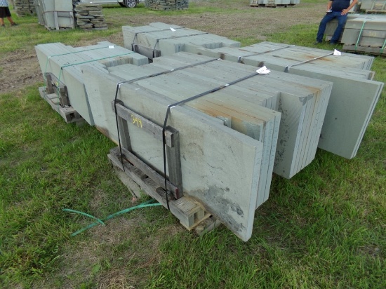 Thermaled Variegated Treads, (1) 24'' x 72'' x 2'', (11) 24'' x 60'' x 2'',