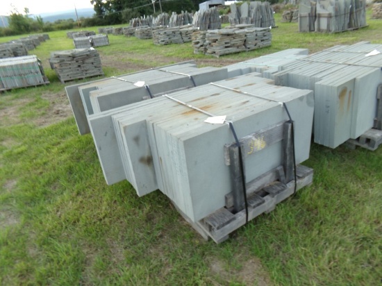 Thermaled Variegated Treads, (10) 24'' x 48'' x 2'', (6) 24'' x 60'' x 2'',