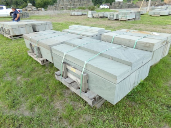 Thermaled Variegated Treads, (15) 12'' x 60'' x 2'', 125 Sq. Ft., Sold by t