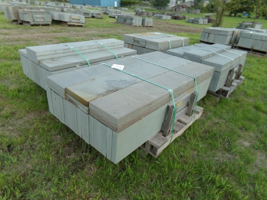 Thermaled Variegated Treads, (25) 12'' x 72'' x 2'', 150 Sq. Ft., Sold by t
