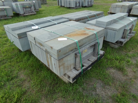 Thermaled Variegated Treads, (27) 12'' x 48'' x 2'', 108 Sq. Ft., Sold by t