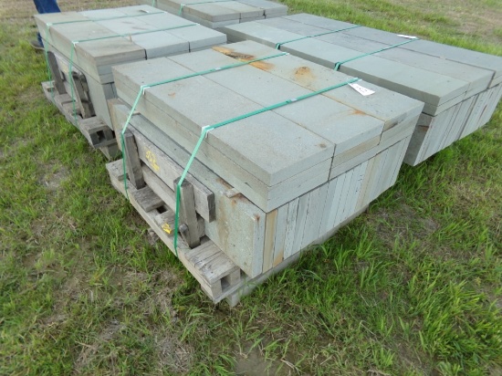 Thermaled Variegated Treads, 12'' x 48'' x 2'', 112 Sq. Ft., Sold by the Sq