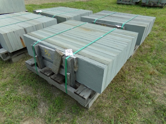 Thermaled Variegated Treads, 12'' x 48'' x 2'', 72 Sq. Ft., Sold by the Sq.