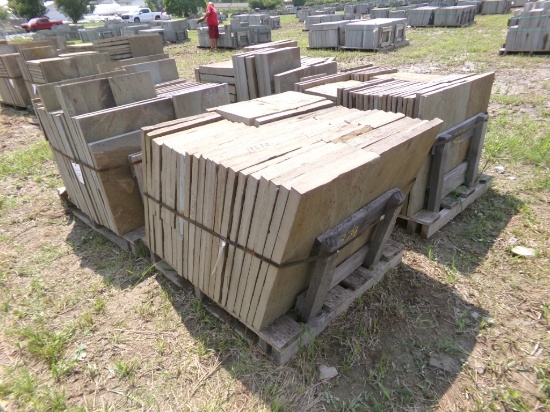 Natural Cleft Pattern, 1 1/2'' Thick x Asst. Dimensions, 198 Sq. Ft., Sold