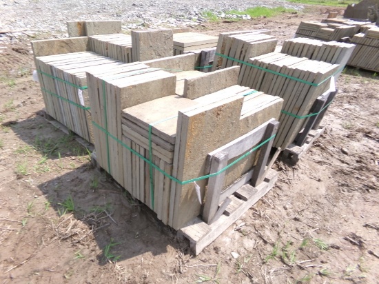 Natural Cleft Pattern, 1 1/2'' Thick x Asst. Dimensions, 161 Sq. Ft., Sold