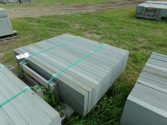 Thermaled Variegated Treads, 12'' x 48'' x 2'', 76 Sq. Ft., Sold by the Sq.