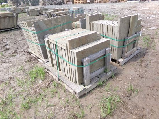 Natural Cleft Pattern, 1 1/2'' - 2'' Thick x Asst. Dimensions, 120 Sq. Ft.,