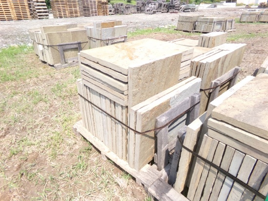 Natural Cleft Pattern, 1 1/2'' - 2'' Thick x 24'' x 36'', 156 Sq. Ft., Sold