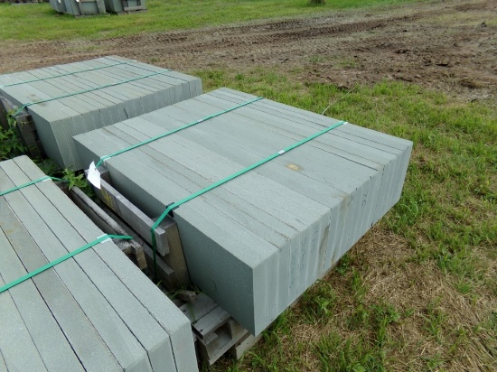 Thermaled Variegated Treads, 12'' x 48'' x 2'', 76 Sq. Ft., Sold by the Sq.