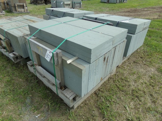 Thermaled Variegated Treads, 16'' x 48'' x 2'', 133 Sq. Ft., Sold by the Sq