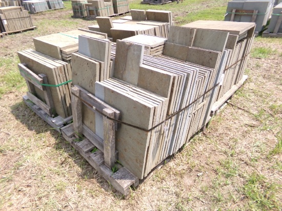 Natural Cleft Pattern, 1'' Thick x Asst. Sizes, 239 Sq. Ft., Sold by the Sq