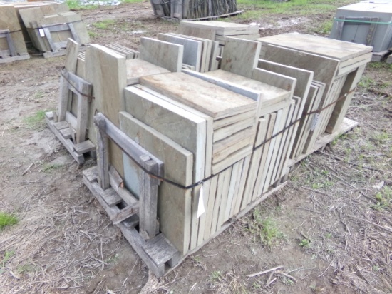 Natural Cleft Pattern, 1 1/2'' - 2'' Thick x Assort., 166 Sq. Ft., Sold by