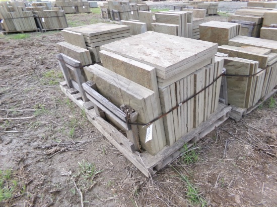 Natural Cleft Pattern, 1 1/2'' - 2'' Thick x 24'' x 30'', 130 Sq. Ft., Sol