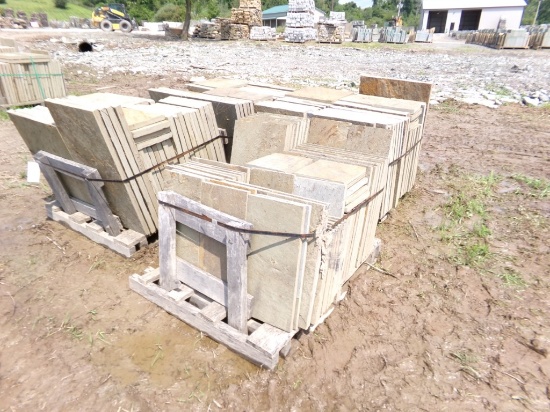 Natural Cleft Pattern, 1'' Thick x Assort., 190 Sq. Ft., Sold by the Sq. F