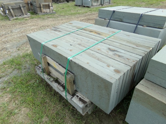 Thermaled Variegated Treads, 16'' x 60'' x 2'', 120 Sq. Ft., Sold by the Sq