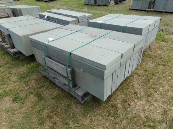 Thermaled Variegated Treads, 12'' x 60'' x 2'', 140 Sq. Ft., Sold by the Sq