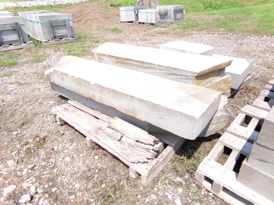 (5) Snapped Steps with Thermaled Tops, Full Color, 16'' x 72'' - 60'' Mixed
