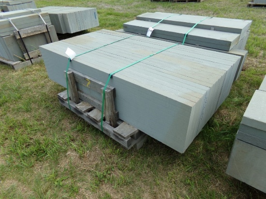 Thermaled Variegated Treads, 16'' x 72'' x 2'', 144 Sq. Ft., Sold by the Sq