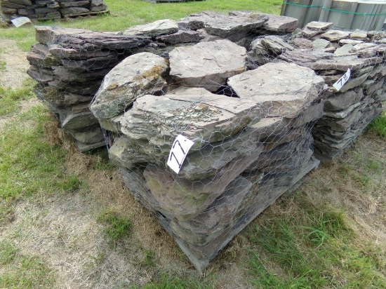 Lilac Lg. Creek Stone Steppers, Sold by the Pallet
