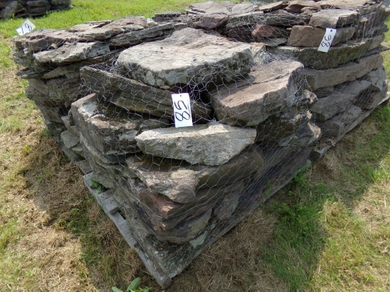 Lilac with Full Color Lg. Creek Stone Steppers, Sold by the Pallet