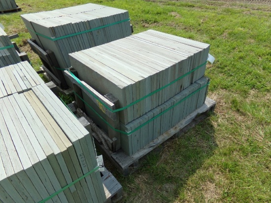 Thermaled Variegated Treads, Pattern, 12'' x 36'' x 1'' and 12'' x 30'' x1'