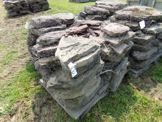 Lilac Full Color Heavy Creek Stone Steppers / Landscape Stones, Sold by the