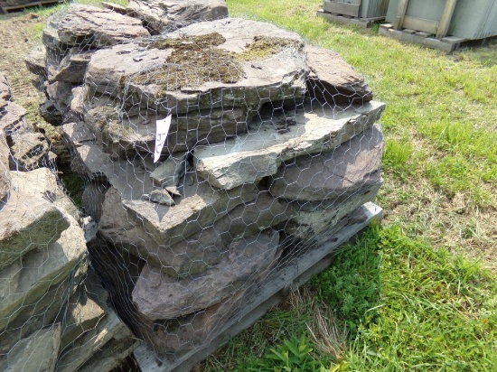 Lilac Full Color Heavy Creek Stone Steppers / Landscape Stones, Sold by the