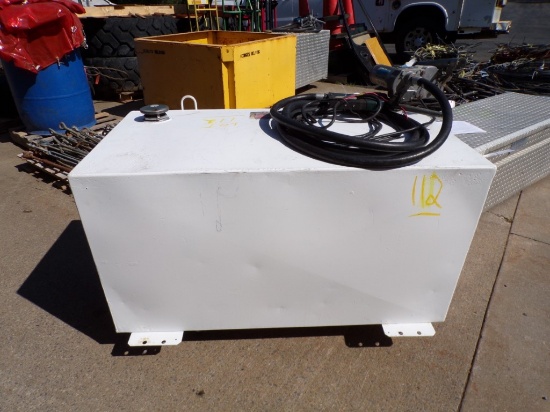 Better Built 100 Gal. Steel Fuel Transfer Tank with GPI 1V Pump, ? Gas (Out