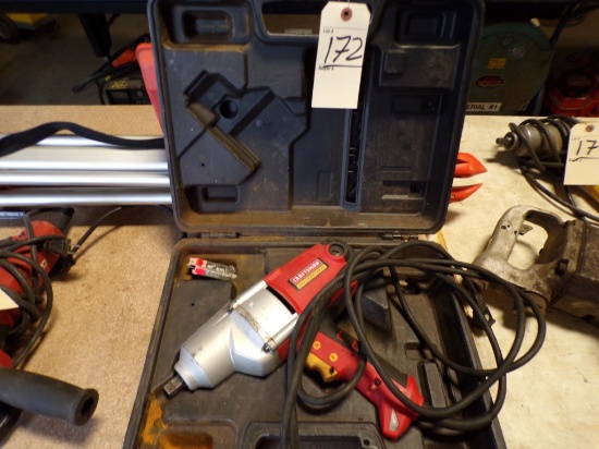 Craftsman 1/2'' Corded Impact Wrench, Square Pin (New Garage)