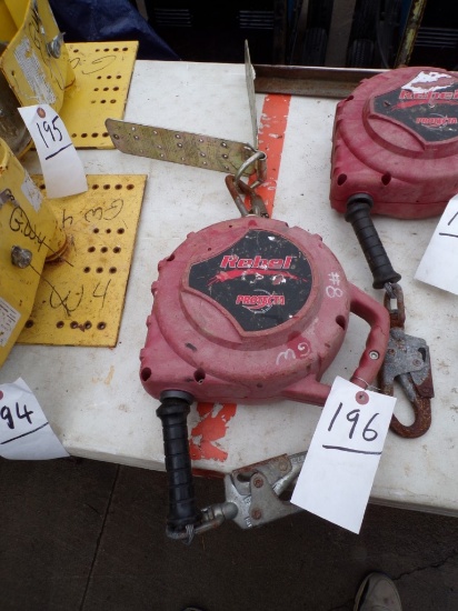 Protecta Rebel 50' Self Retracting Lifeline with Metal Anchor (Out Front on