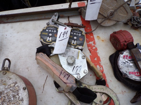 (2) Guardian Halo 6' Self Retracting Lifeline and Guardian Rope HLL (Out Fr