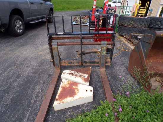Cat 48'' Hydraulic Fork Carriage (Outside)