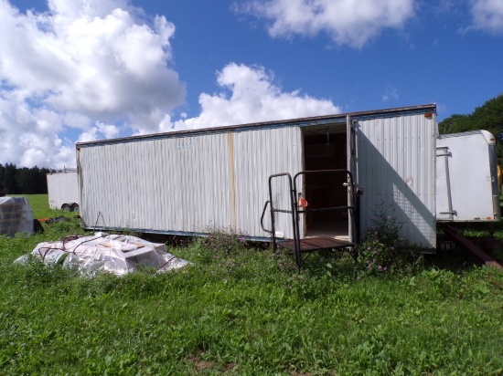 1995 Duall 8' x 28' Enclosed Job Trailer (Outside)