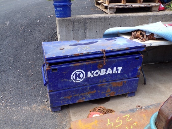 Kobalt Job Box, 48'' x 24'' x 24'', HAS DAMAGE (Outside)
