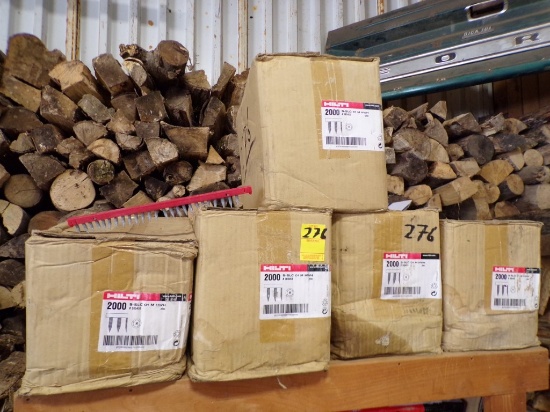 (5) Boxes of Hilti SLC 01 HWH Hex Head Self Drrilling Screws, 2,000 Per Box