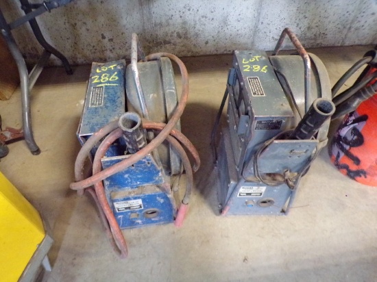 (2) Lincoln Electric LN-22 Squirt Welders, CONDITION UNKNOWN (New Garage)