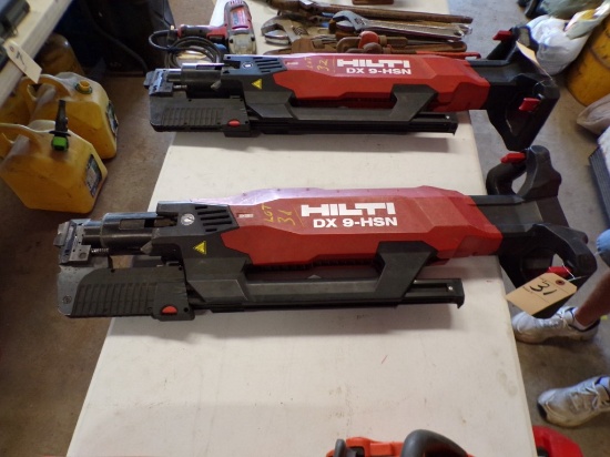 Hilti DX-9 HSN Fully Automatic Stand-Up Powder Operated Joist / Decking Too