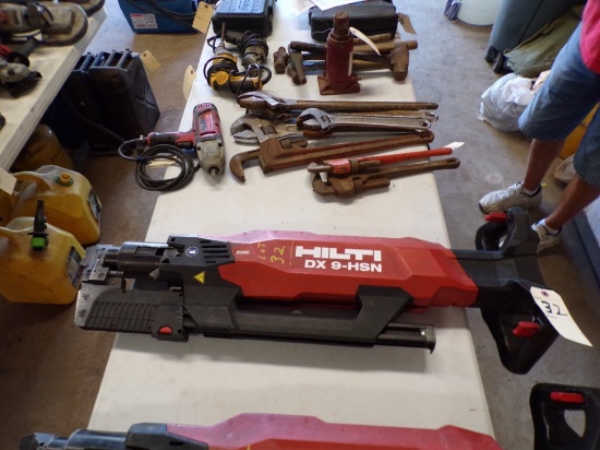 Hilti DX-9 HSN Fully Automatic Stand-Up Powder Operated Joist / Decking Too