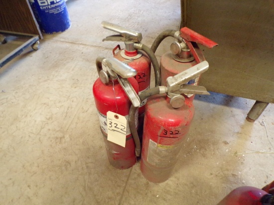 (4) Fire Extinguishers (Old Garage)