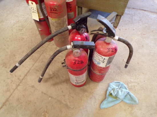 (4) Fire Extinguishers (Old Garage)