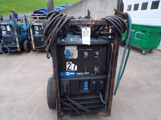Miller Trailblazer 325 EFI DC Welder, 12,000 Watt Generator With Ground, Ca