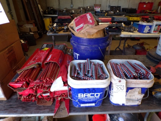 Group of Hilti X-HSN 24 Joist Fasteners and Approx. (13) boxes of Hilti .27