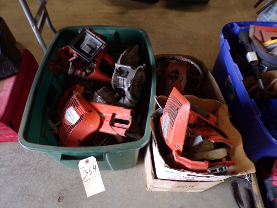 Lg. Group of Asst. Husqvarna Demo Saw Pieces (New Garage)