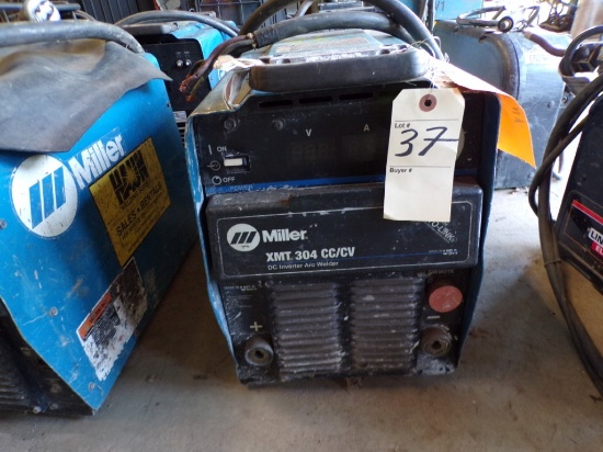 Miller XMT 340 CC / CV DC Inverter Arc Welder (1 Ph or 3 Ph) 230 - 460V,