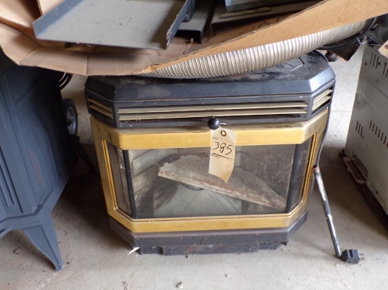 Enviro Fire EF-III BayI Pellet Stove, Appears Complete, CONDITION UNKNOWN (