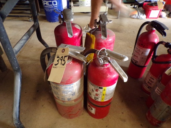 (4) Fire Extinguishers, Asst. Size (Old Garage)