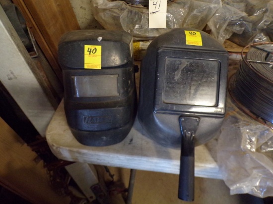 Welding Shield and Hawk Welding Helmet (New Garage)
