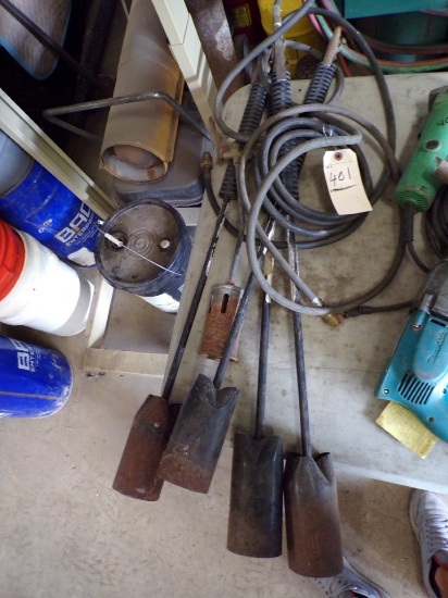 (5) Propane Weed Torches, (2) Complete, (3) Need Hose Repair (Old Garage)