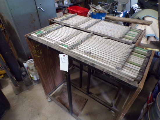 (3) Blueprint Holding Racks (Old Garage)